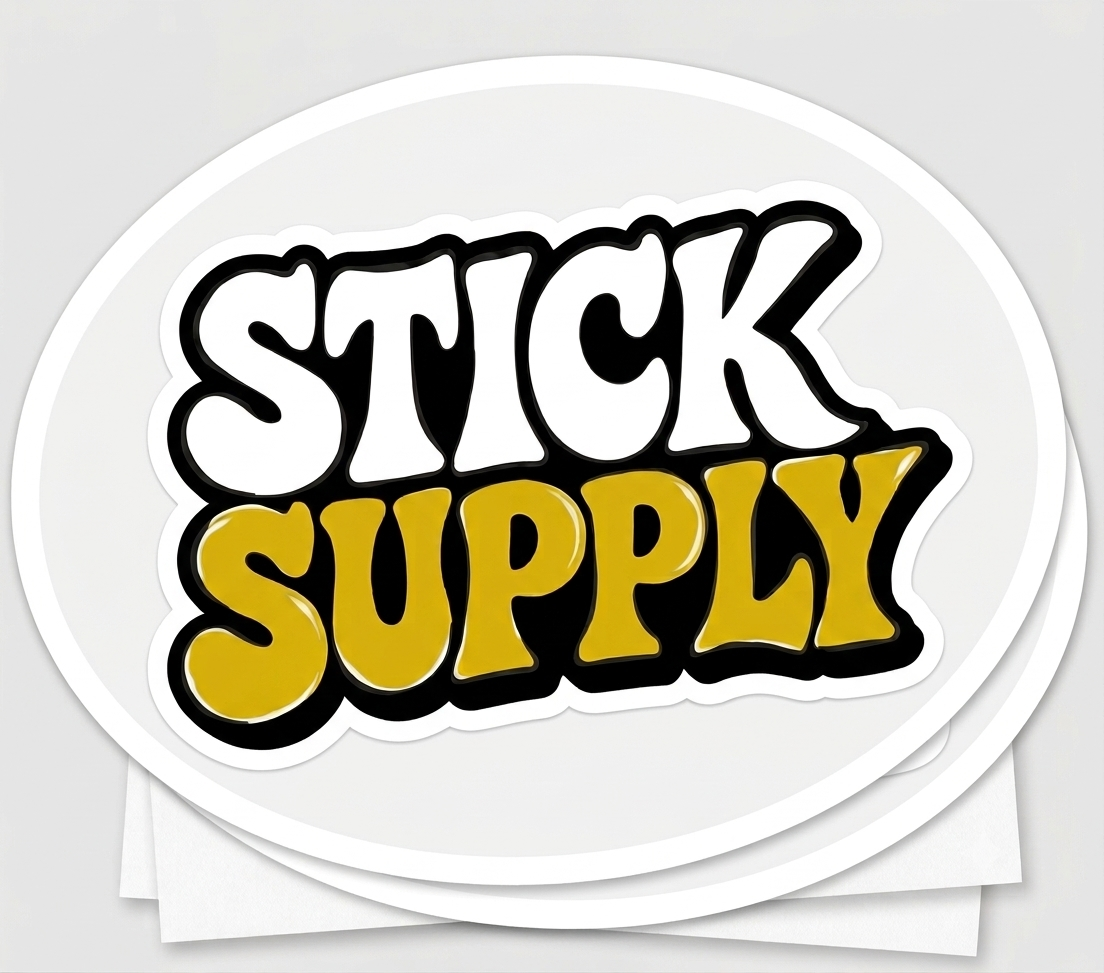 Oval Stickers